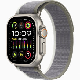 Умные часы Apple Watch Ultra 2 49мм Титан Серебряный / Silver / Ремешок серый Trail loop