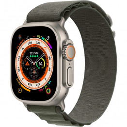 Умные часы Apple Watch Ultra GPS+Cellular 49mm Титановые Зеленый / Green Alpine Loop