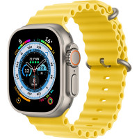 Умные часы Apple Watch Ultra GPS+Cellular 49mm Титановые Желтый / Yellow Ocean Band