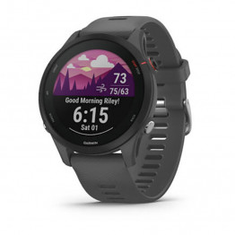 Умные часы Garmin Forerunner 255 Gray slate / Серый сланец / ремешок Серый