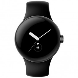 Умные часы Google Pixel Watch Wi-Fi Черный матовый / Matte Black / ремешок Обсидиан