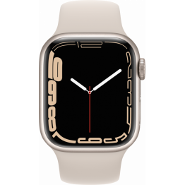 Умные часы Apple Watch Series 7 GPS 45мм Сияющая звезда / Starlight