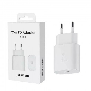 Адаптер питания Samsung 25W Белый / White