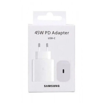 Адаптер питания Samsung 45W Белый / White