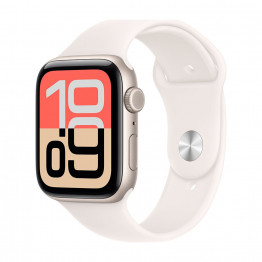 Apple Watch SE 3 (2025) GPS 44мм Бежевый / Starlight+ ремешок Бежевый / Sport Band Starlight