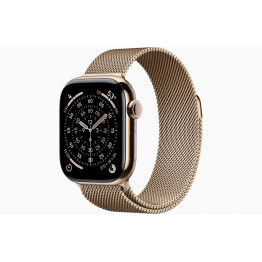 Apple Watch Series 11, 46мм золотой титан / Gold Titanium/Миланский браслет золотой титан / Milanese Loop Gold
