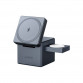 Беспроводное зарядное устройство Anker Cube с MagSafe 3в1 Black Черный / Black