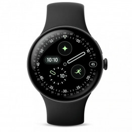 Google Pixel Watch 4 45мм Черный / Matte Black Aluminum case/Obsidian Active Band