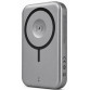 Powerbank Gurdini 3in1 Smooth Series Wereless Magnetic Charge (Apple Watch Charging) 20W Gray Серый / Gray