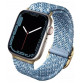 Ремешок Uniq 41/40/38мм Aspen Design Strap Braided для Apple Watch Pink Розовый / Pink