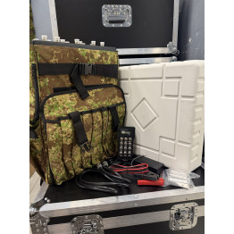 Рюкзак подавитель РЭБ 12-ти канальный 600W(Гарпия CKJ-Pro Mobile 600W) с новой выносной антенной на автомобиль