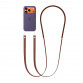 Шнурок Crossbody Strap – Темно-коричневый / Sienna