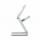 Складное беспроводное зарядное устройство Magssory Fold 3 в 1 для Samsung Silver Серебристый / Silver