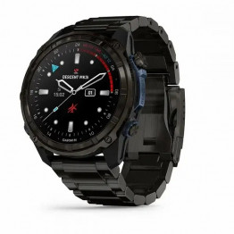 Умные часы Garmin Descent Mk3i 51мм Титановый корпус Серый, Титановый ремешок / Titanium Band Black