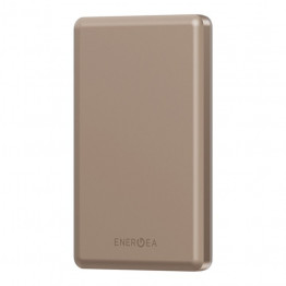 Внешний аккумулятор Energea AluPac Mini 5K, 5000W MagSafe 15W USB-C 20W Ultra Золотой / Light Aluminium Gold