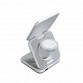 Зарядная станция Magssory Fold Pro 3 в 1 Silver