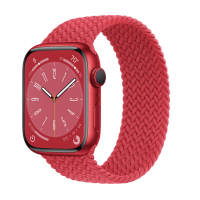 Умные часы Apple Watch Series 8 GPS 45мм Braided Solo Красный / PRODUCT(RED)