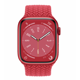 Умные часы Apple Watch Series 8 GPS 41мм Braided Solo Красный / PRODUCT(RED)